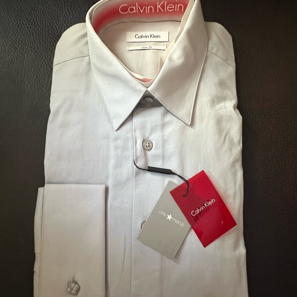 Calvin Klein x Macy’s Men's Slim Fit Dress Shirt